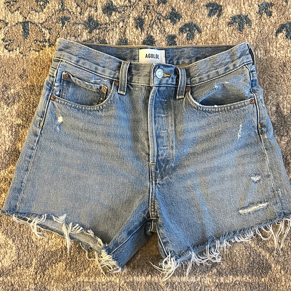 Agolde Parker Long Shorts